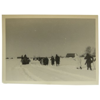 Allanamiento de invierno alemán en el frente oriental. Espenlaub militaria